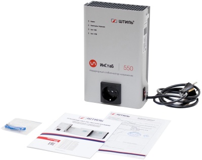 Стабилизатор напряжения Штиль ИнСтаб IS550 475Вт 550ВА белый