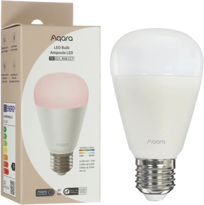 Умная лампа Aqara LB-L02D_mu E27 10.5Вт 1100lm (упак.:1шт)