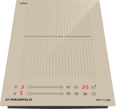 Индукционная варочная поверхность Maunfeld CVI292S2FBG Inverter бежевый