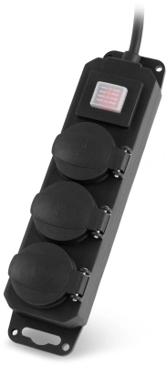 Сетевой фильтр Buro 300MDP-3-B 3м (3 розетки) черный (коробка)