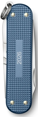 Нож перочинный Victorinox Classic SD Alox LE26 (0.6221.L26) 58мм 5функц. синий подар.коробка