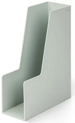 Лоток вертикальный Deli NS022green Nusign 1отд. для бумаг A4 308x249x91мм зеленый пластик