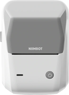 Термопринтер Niimbot B1 (1746887) 203dpi 50мм/с/USB/BT для печ.этик. серебристый