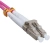 Патч-корд Cabeus FOP-50-OM4-LC-LC-3M 2x50/125 OM4 LC дуплекс-LC дуплекс 3м LSZH розовый Патч-корд Cabeus FOP-50-OM4-LC-LC-3M 2x50/125 OM4 LC дуплекс-LC дуплекс 3м LSZH розовый