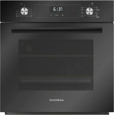 Духовой шкаф Электрический Darina 0V5 BDE 112 708 B1 черный/стекло черное