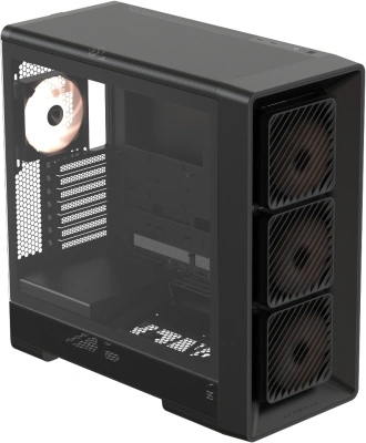 Корпус Formula Air Power G10 черный без БП ATX 7x120mm 5x140mm 2xUSB3.0 audio bott PSU