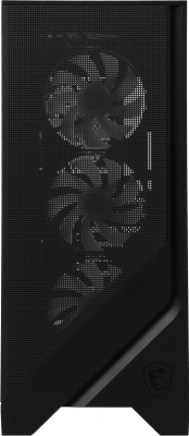 Корпус MSI MAG Forge 120A черный без БП ATX 2x120mm 2xUSB3.0 audio bott PSU