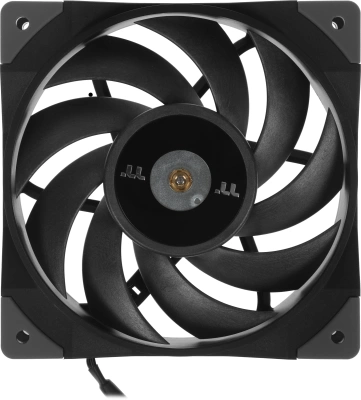 Вентилятор для корпуса Thermaltake Toughfan 12 120х120x25 черный 4-pin 22.3дБ (CL-F117-PL12BL-A) Ret