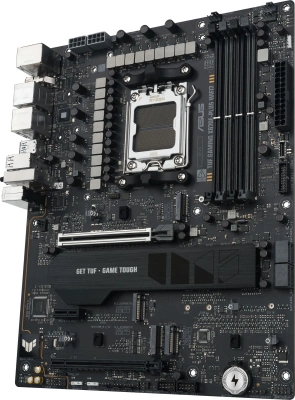 Материнская плата Asus TUF GAMING X870E-PLUS WIFI7 Socket AM5 AMD X870E 4xDDR5 ATX AC`97 8ch(7.1) 2.5Gg RAID+HDMI