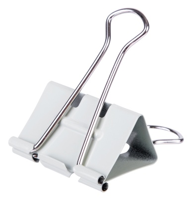 Зажимы Deli E8552S металл 41мм ассорти (упак.:24шт) пластиковая туба