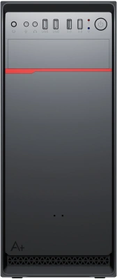 Корпус Digma DCC-MD302 черный без БП ATX 1x80mm 3x120mm 2xUSB2.0 2xUSB3.0 audio