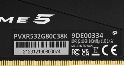 Память DDR5 2x16GB 8000MHz Patriot PVXR532G80C38K Viper Xtreme 5 RGB RTL Gaming PC5-64000 CL38 DIMM UDIMM 288-pin 1.45В с радиатором Ret