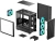 Корпус Deepcool CC350 4F черный без БП mATX 8x120mm 2x140mm 2xUSB2.0 1xUSB3.0 audio bott PSU