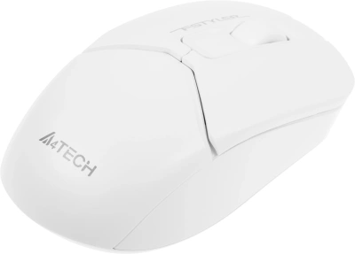 Мышь A4Tech Fstyler FB12 белый оптическая 1200dpi беспров. BT/Radio USB 3but (FB12 WHITE)