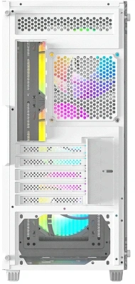 Корпус ID-Cooling Ware 310 белый без БП ATX 6x120mm 2xUSB2.0 1xUSB3.0 audio bott PSU