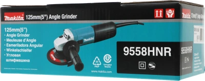 Углошлифовальная машина Makita 9558HNR 840Вт 11000об/мин рез.шпин.:M14 d=125мм