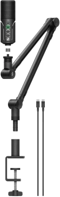 Микрофон проводной Sennheiser PROFILE STREAMING SET 3м черный