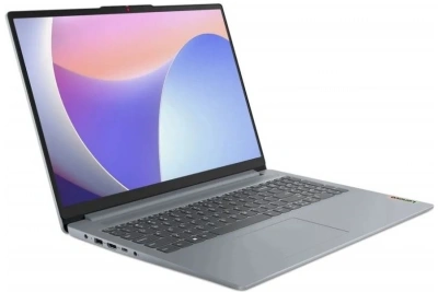 Ноутбук Lenovo IdeaPad Slim 3 15IRU8 Core i3 1315U 8Gb SSD256Gb Intel UHD Graphics 15.6" TN FHD (1920x1080) без ОС grey WiFi BT Cam (82X700BVPS)