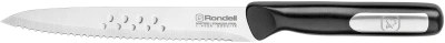 Набор ножей кухон. Rondell Bayoneta RD-1569 компл.:4предм. разд.дос. черный блистер