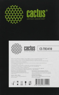 Картридж лазерный Cactus CS-TK3410 TK-3410 черный (15500стр.) для Kyocera ECOSYS PA5000x