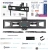 Кронштейн для телевизора Kromax CORBEL-11 титан 32"-75" макс.45кг настенный поворот и наклон