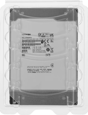 Жесткий диск Toshiba SAS 3.0 24TB MG11SCA24TE Server 512E (7200rpm) 512Mb 3.5"