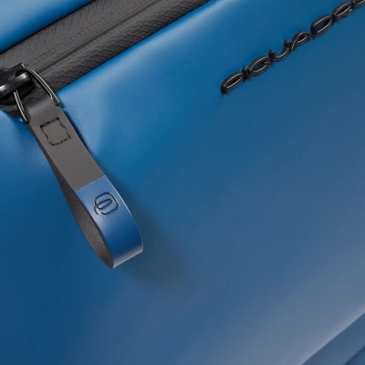 Рюкзак Piquadro Corner 2.0 CA6291C2OW/AV роллтоп серо-голубой полиуретан/полиэстер