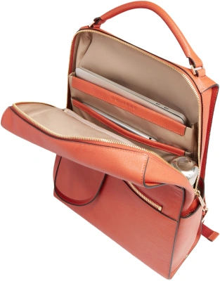 Рюкзак женский Piquadro Patricia CA6772W140/AR коралловый натур.кожа