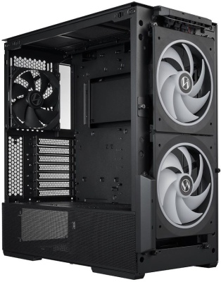 Корпус Lian-Li Lancool 216RX черный без БП ATX 2x120mm 2x140mm 2xUSB3.0 audio bott PSU