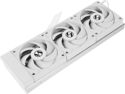 Система водяного охлаждения Lian-Li HydroShift LCD 360S Soc-AM5/AM4/1700/1851 белый 4-pin 29.8dB Al+Cu LCD 330W Ret (G89.GHSLCD36SW.R0)