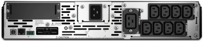 Источник бесперебойного питания APC Smart-UPS X SMX3000RMHV2U 2700Вт 3000ВА черный