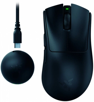Мышь Razer DeathAdder V4 Pro черный оптическая 45000dpi беспров. USB 5but (RZ01-05330100-R3G1)