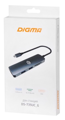 Стыковочная станция Digma DS-735UC_G