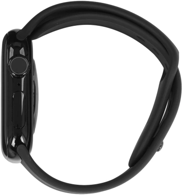 Смарт-часы Apple Watch Series 11 A3333 46мм OLED корп.черный Sport Band рем.черный разм.брасл.:M/L (MEUX4LW/A)