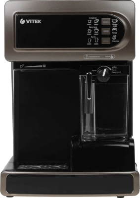 Кофеварка рожковая Vitek VT-1517 1238Вт коричневый