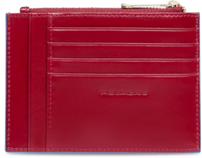 Чехол для кредитных карт Piquadro Blue Square PP6659B2R/R красный натур.кожа