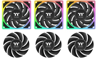 Система водяного охлаждения Thermaltake MAGCurve 360 Ultra ARGB Soc-AM5/AM4/1200/1700/1851 черный 4-pin 32.8-35.1dB Al LCD Ret (CL-W453- PL12SW-A)