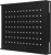 Полка стационарная NTSS NTSS-FS-600-BL 1U нагр.:60кг. 19" 350мм черный (упак.:1шт)