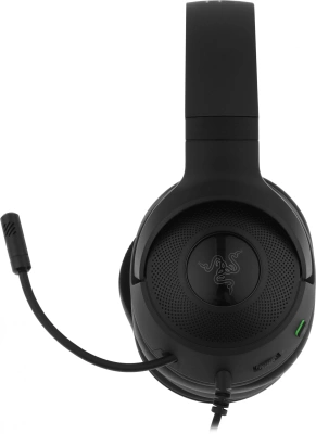 Наушники с микрофоном Razer Kraken V3 X черный 1.8м мониторные оголовье (RZ04-03750300-R3M1)