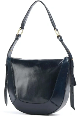Сумка женская The Bridge Fedora 04320401/YH темно-синяя натур.кожа