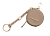 Ключница Piquadro Circle PC7139W92/TOBLU бежевый натур.кожа