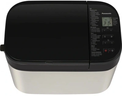 Хлебопечь Panasonic SD-YR2550STS 550Вт серебристый/черный