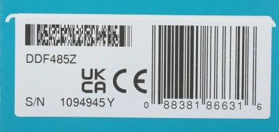 Дрель-шуруповерт Makita DDF485Z аккум. патрон:быстрозажимной