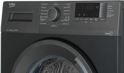 Стиральная машина Beko WSRE6512ZAA класс: A загр.фронтальная макс.:6кг антрацит