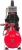 Компрессор поршневой Fubag OLS 190/10 CM1.6 безмасляный 190л/мин 10л 1200Вт красный/черный
