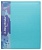 Папка на 2-х кольцах Бюрократ Пастель PAST0812/2RBLUE A4 пластик 0.5мм кор.27мм торц.карм с бум. встав голубой