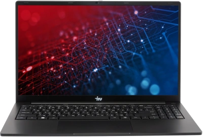 Ноутбук IRU Strato 15ALID4 Core i3 1315U 8Gb SSD256Gb Intel UHD Graphics 15.6" IPS FHD (1920x1080) Windows 11 Pro black WiFi BT Cam 6000mAh (2168020)
