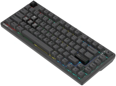 Клавиатура A4Tech Bloody MS76 темно-серый USB Multimedia for gamer LED (MS76) кабель 1.8м