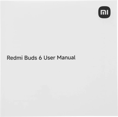 Гарнитура внутриканальные Xiaomi Redmi Buds 6 черный беспроводные bluetooth в ушной раковине (BHR9251GL)