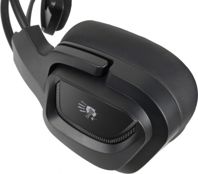 Наушники с микрофоном A4Tech Bloody G575 черный 2м мониторные USB оголовье (G575 USB/ BLACK)